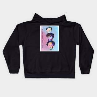 Poster Art The Three Stooges Kids Hoodie